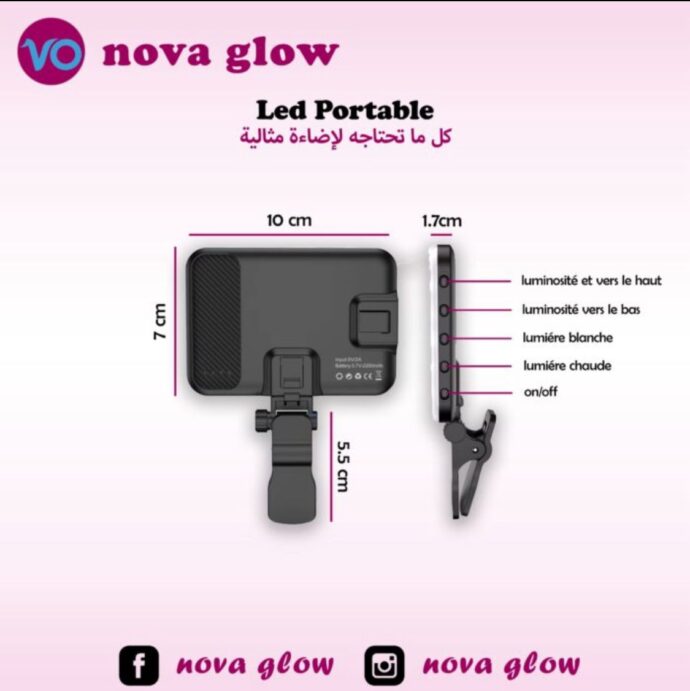Led Portable & Caméra - Image 3